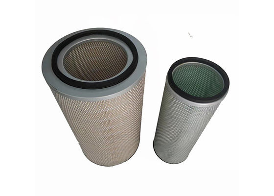 Gefalteter industrieller Stahl der Patronen-Luftfilter-304l 0,1 Mikrometer-Staub-Kollektor-Filter